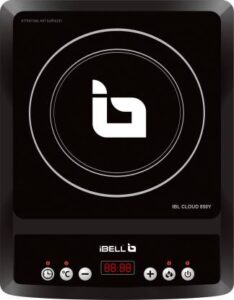 Ibell 2000W Glass Induction Cooktop Cloud 850Y