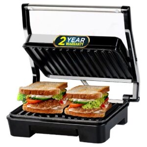iBELL SM1515NEW Sandwich Maker with Floating Hinges